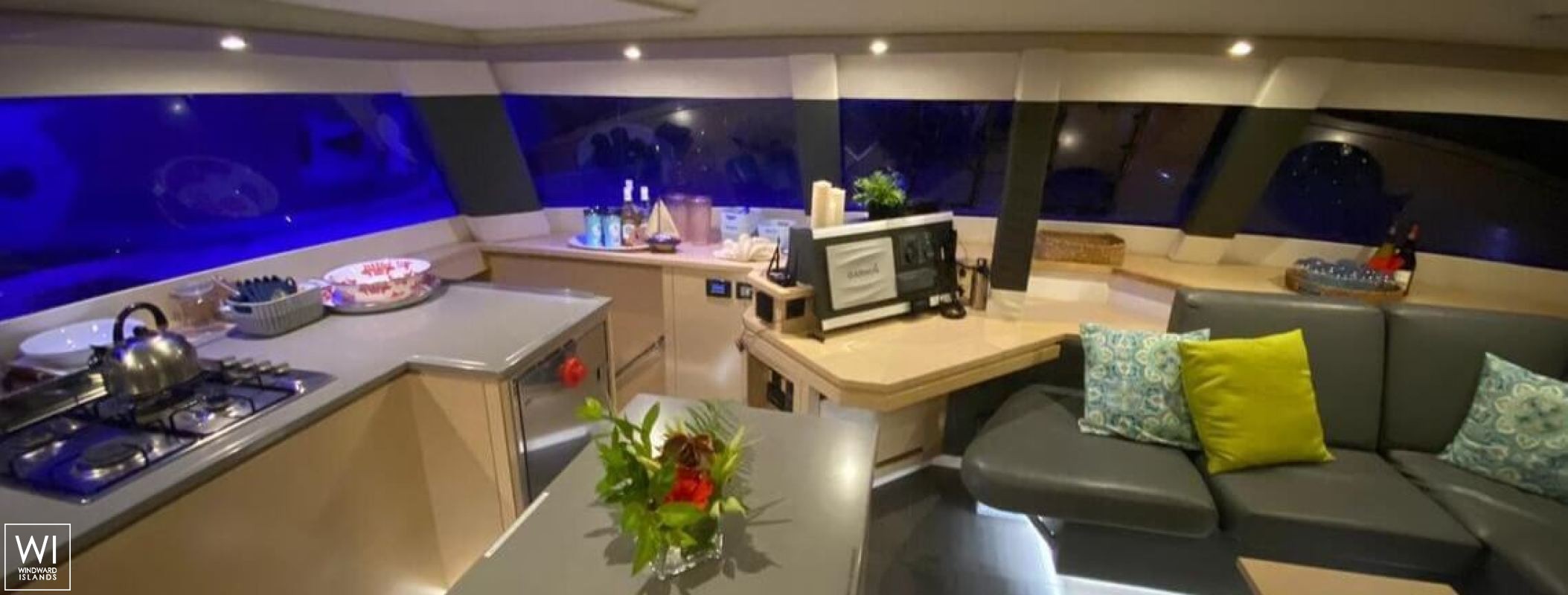 NOWHERE  Fountaine Pajot Saba 50 Interior 11