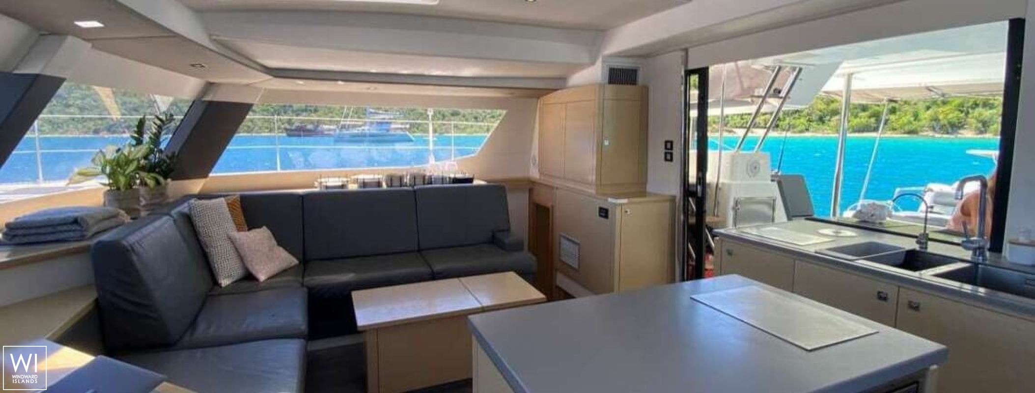 Purpose  Fountaine Pajot Saba 50 Interior 1