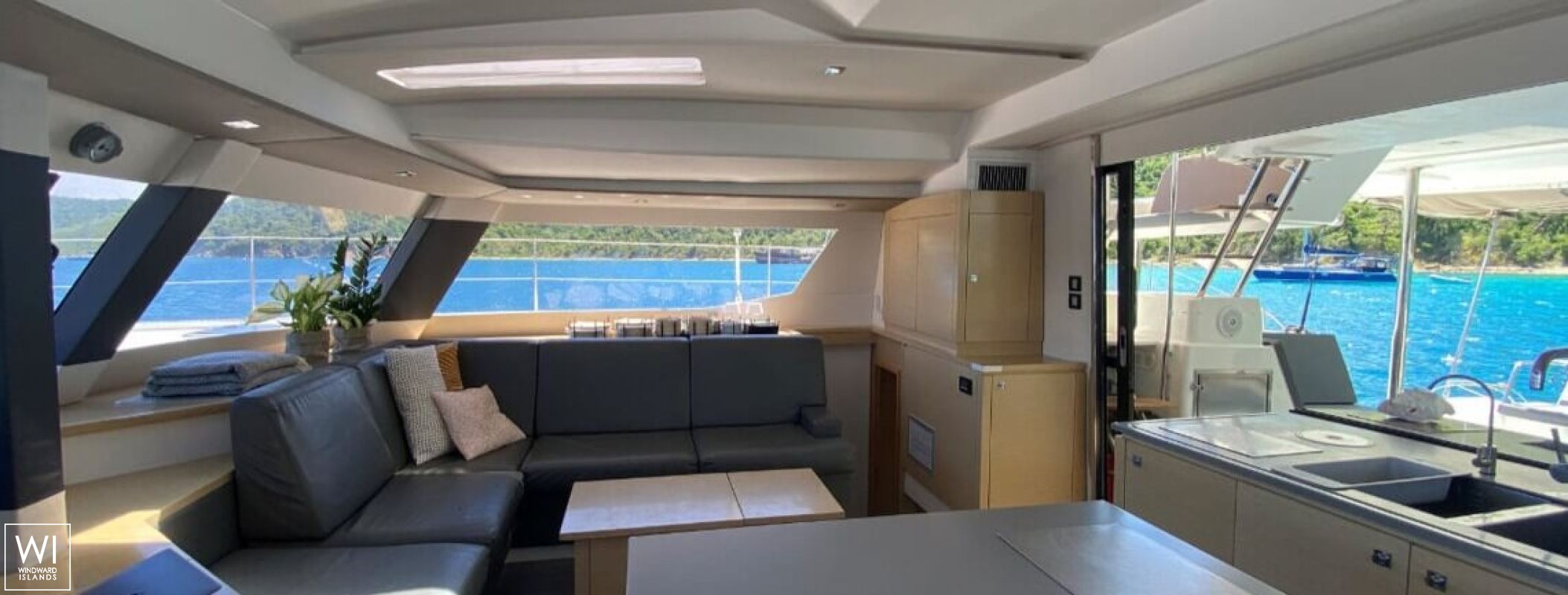 Purpose  Fountaine Pajot Saba 50 Interior 1