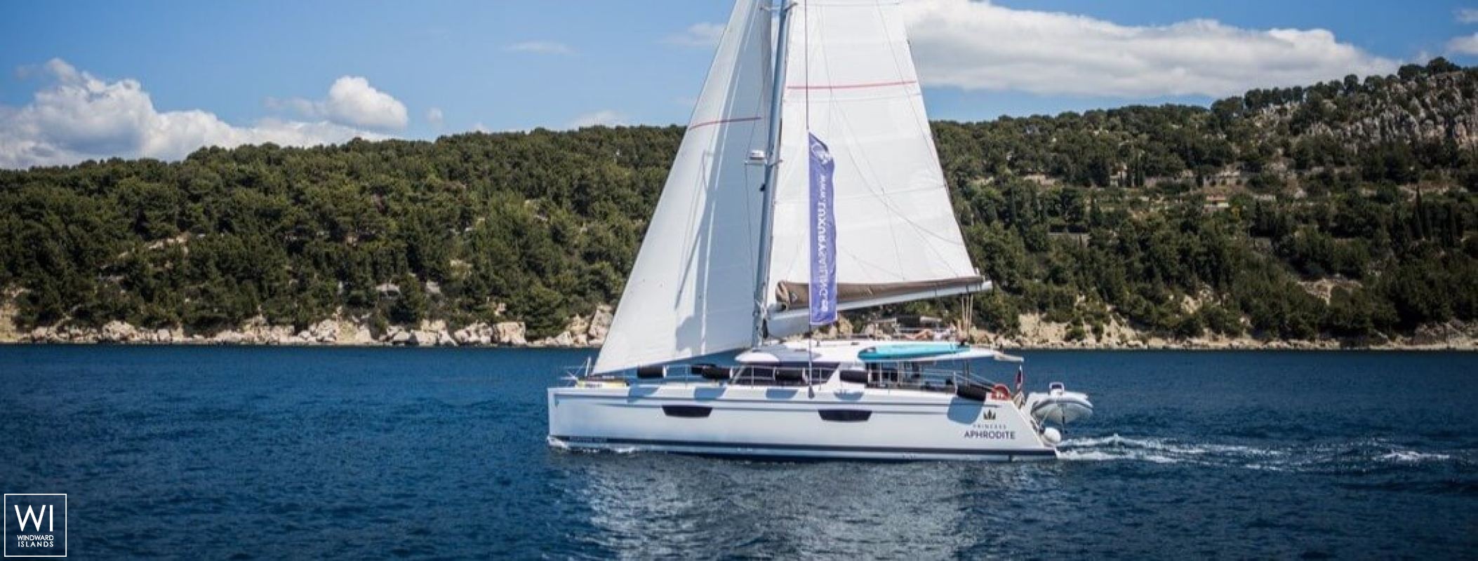 Princess Aphrodite  Fountaine Pajot Saba 50 Exterior 2
