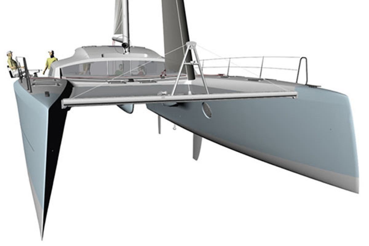 TS 42 XL Catamaran Exterior 3