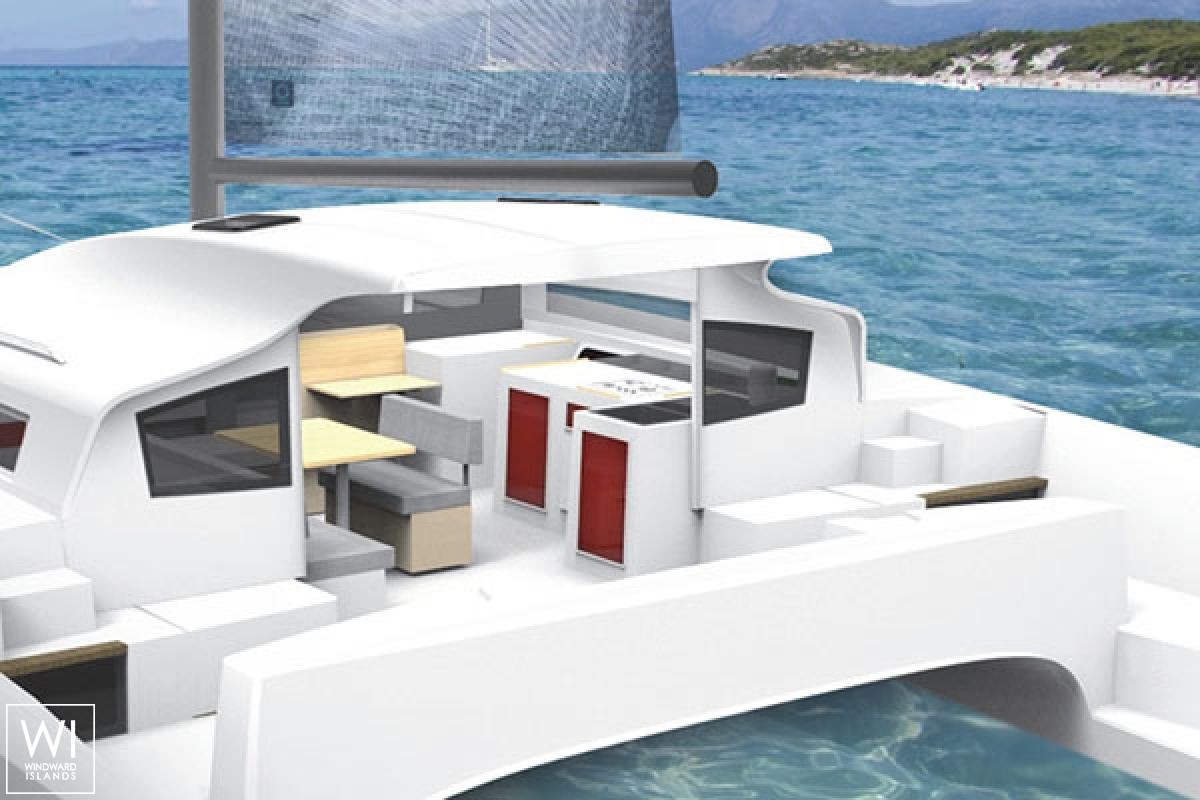 TS 42 XL Catamaran Exterior 2