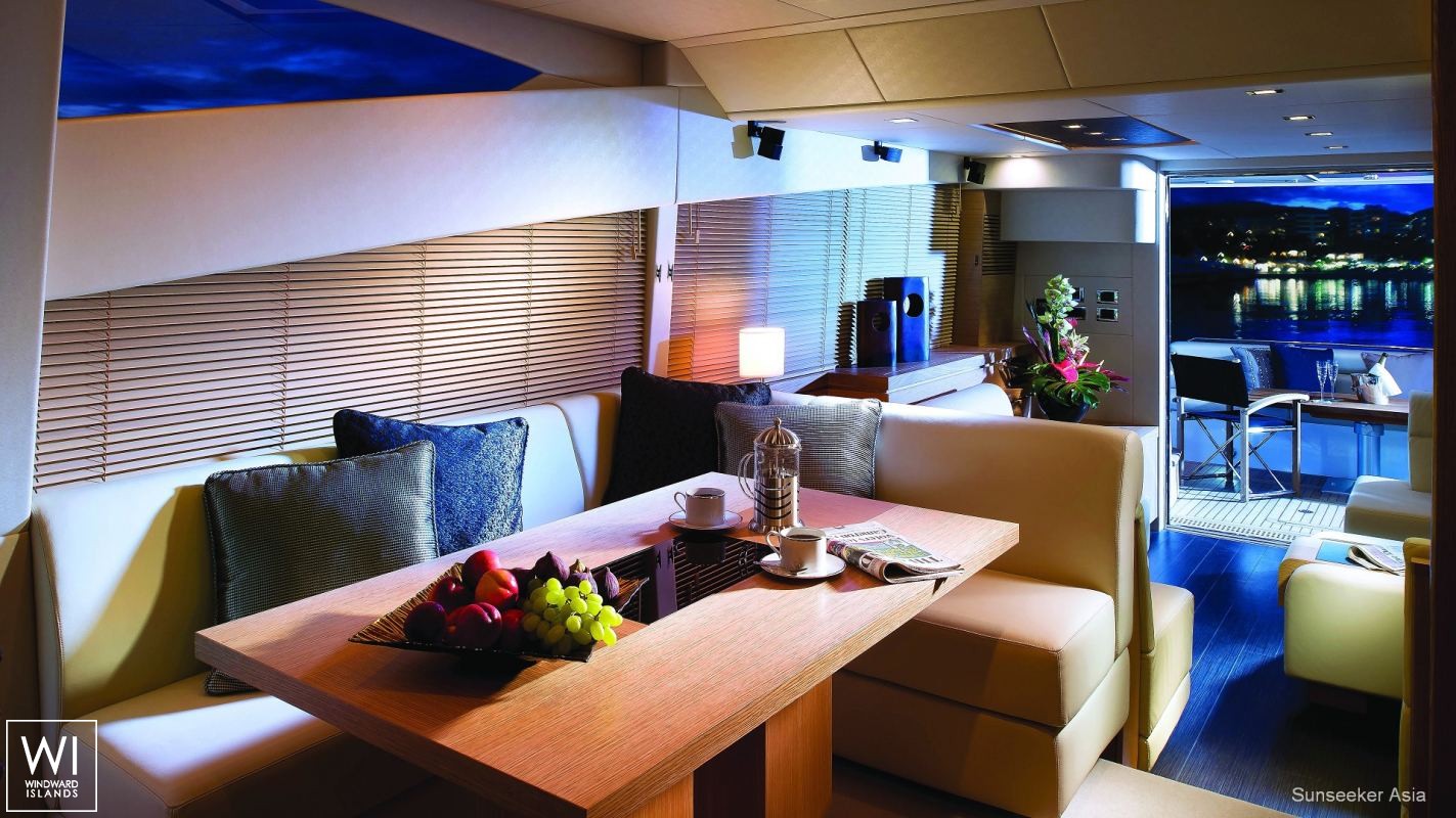 Manhattan 64' Sunseeker Interior 2