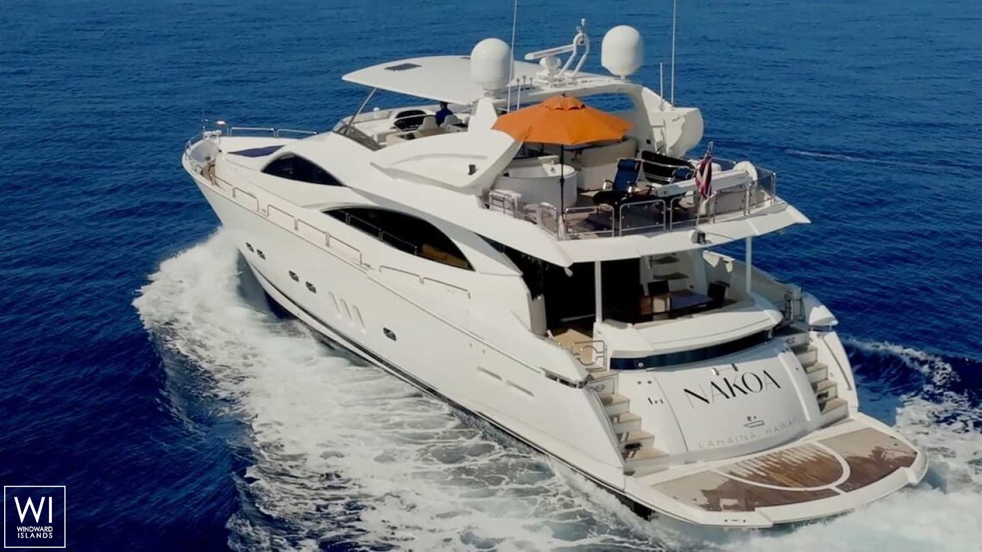 THE NAKOA  Sunseeker Yacht 28M Exterior 2