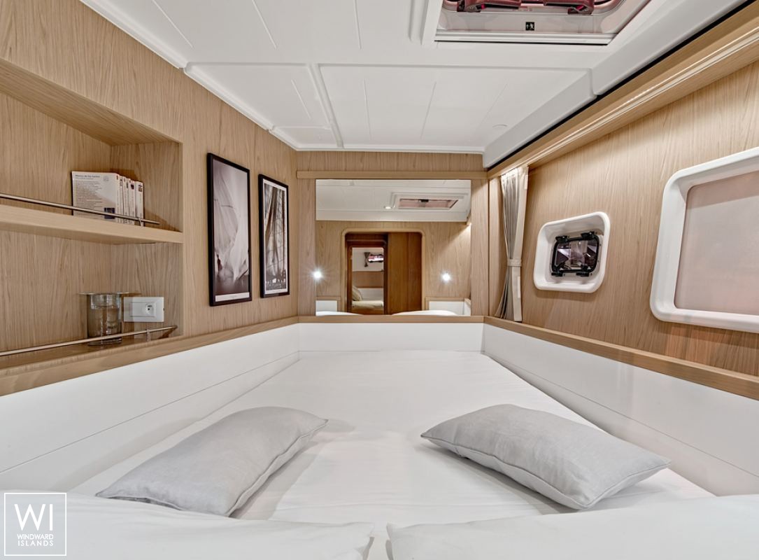 Lagoon 39 catamaran cabin