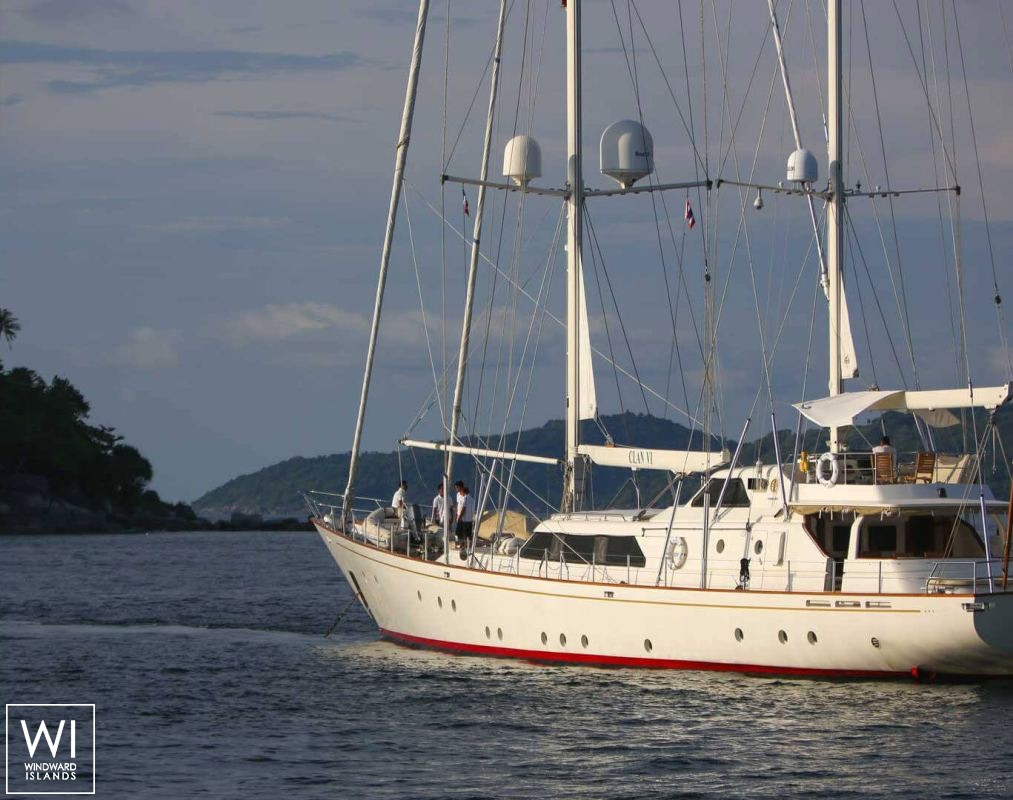 La Numero Uno (ex Clan VI) Perini Navi Ketch 40M Exterior 2