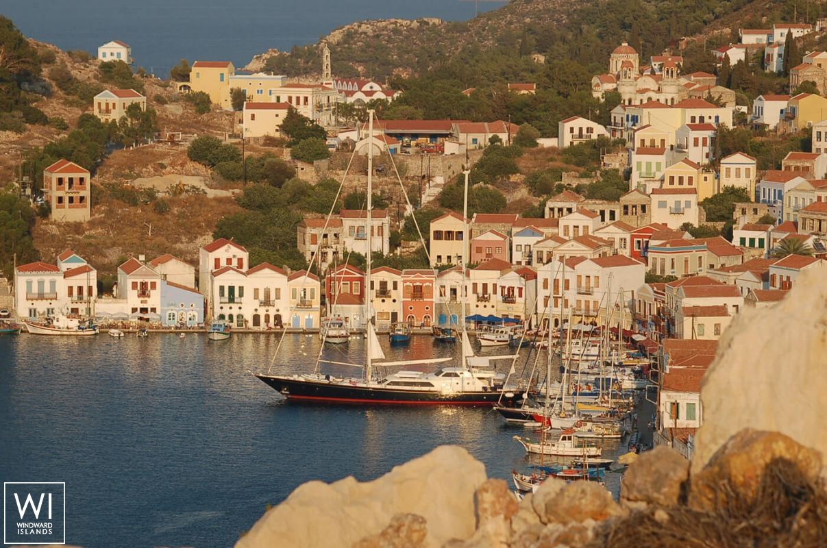 La Numero Uno (ex Clan VI) Perini Navi Ketch 40M Exterior 5