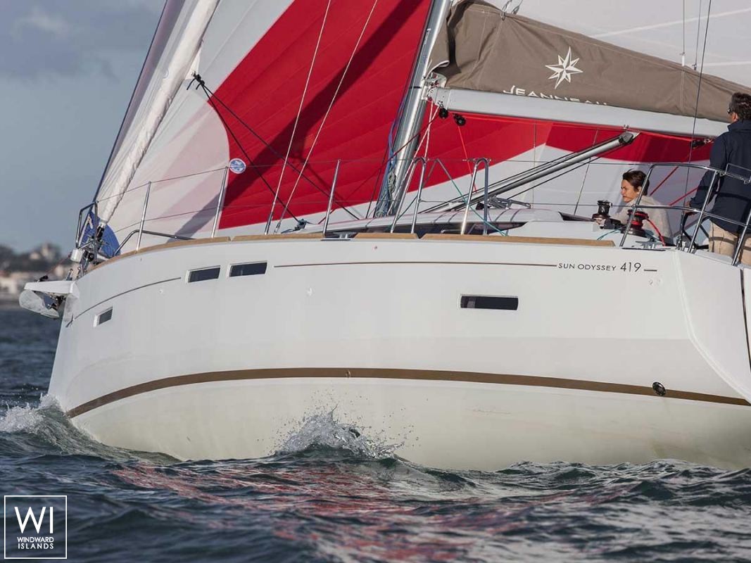 Sun Odyssey 419 Jeanneau Exterior 4
