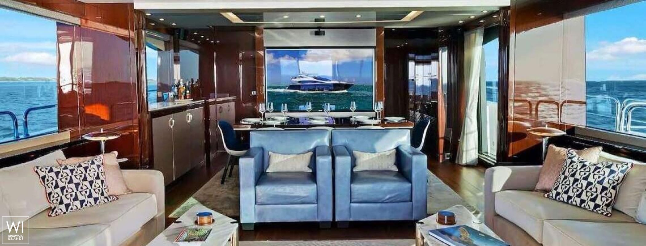 SYNERGY  Sunseeker Yacht 86' Interior 17