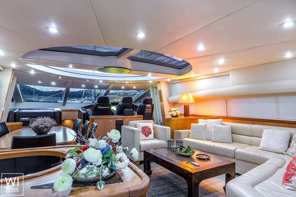 Octavia  Sunseeker Predator 82' Interior 6