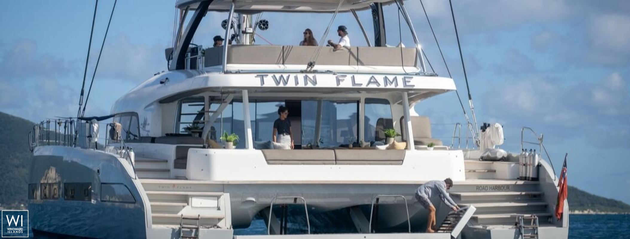 Twin Flame  Lagoon Catamaran Lagoon 77 Exterior 12
