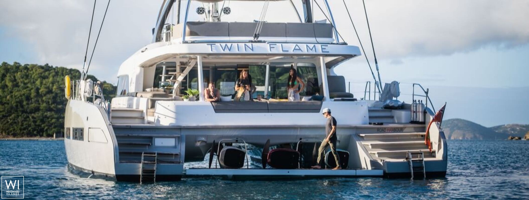 Twin Flame  Lagoon Catamaran Lagoon 77 Exterior 2