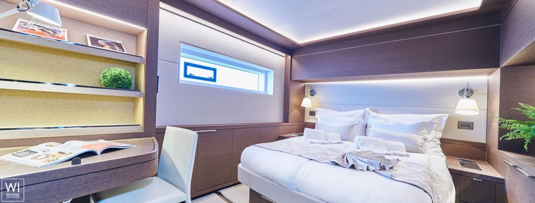 Adriatic Dragon  Lagoon Catamaran Lagoon 77 Interior 1