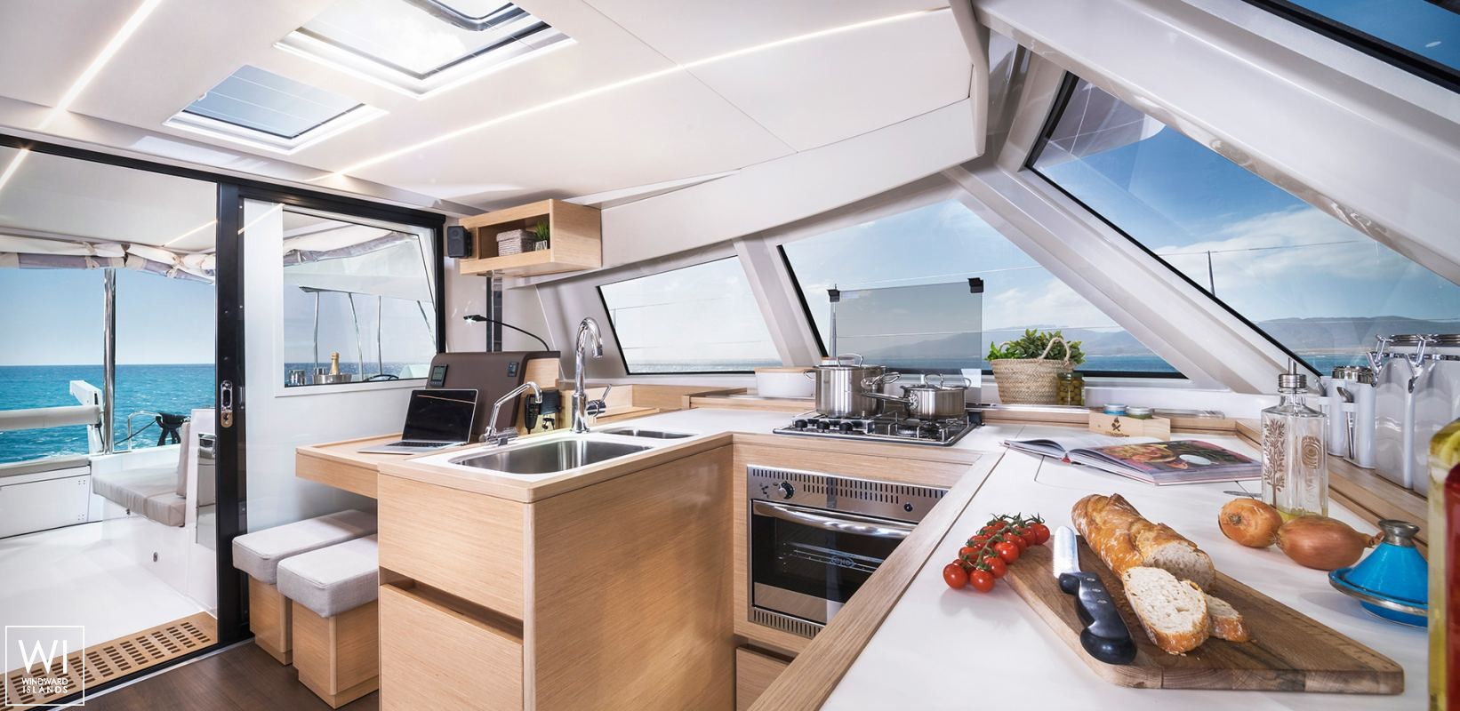 Nautitech 46 open Nautitech Catamaran Interior 1