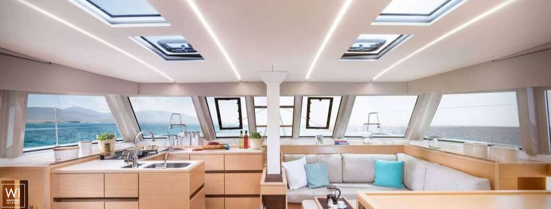 ILLUSION  Nautitech Catamaran Nautitech 46 open Interior 10
