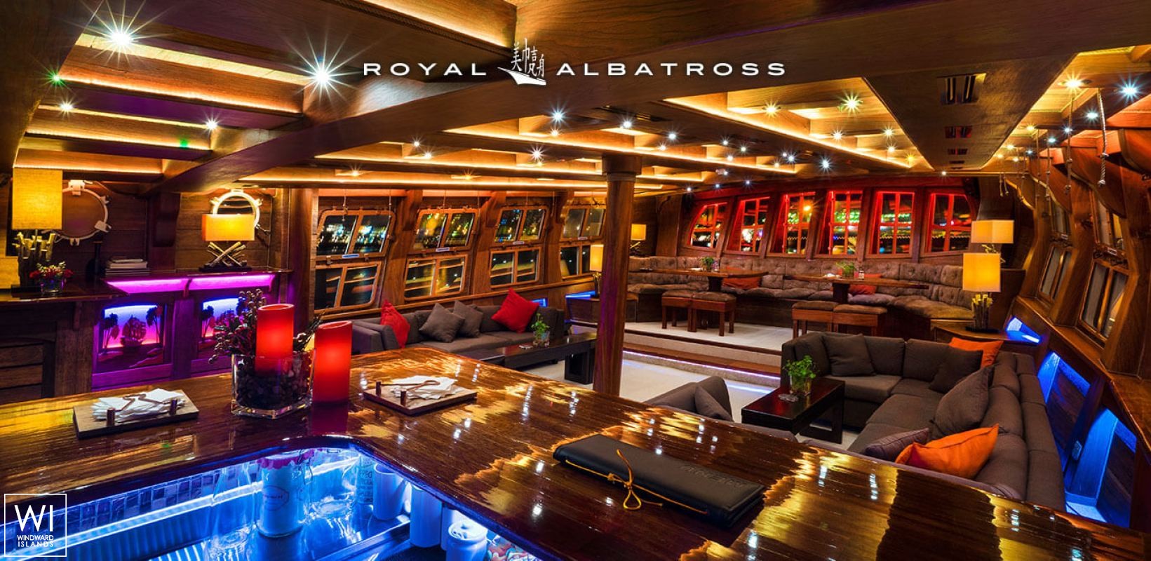 Royal Albatross   Ketch  47M Interior 1