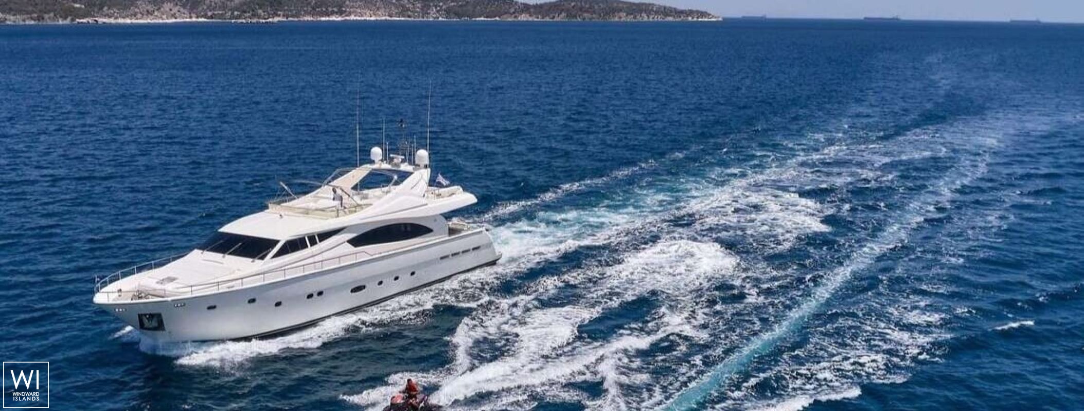 ESTIA YI  Ferretti Yacht 880 Exterior 3