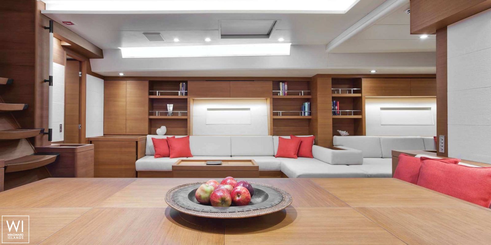 Aragon (ex Windfall) Southern Wind Sloop 94' Interior 2