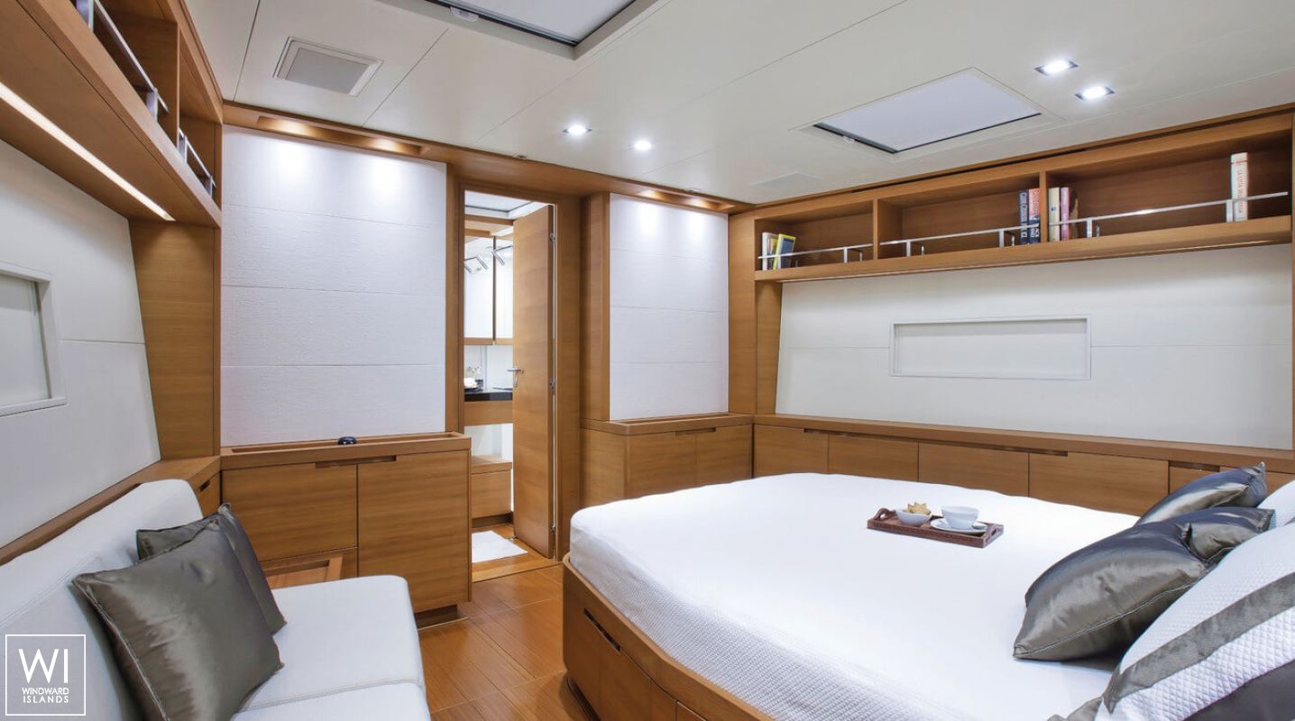 Aragon (ex Windfall) Southern Wind Sloop 94' Interior 1