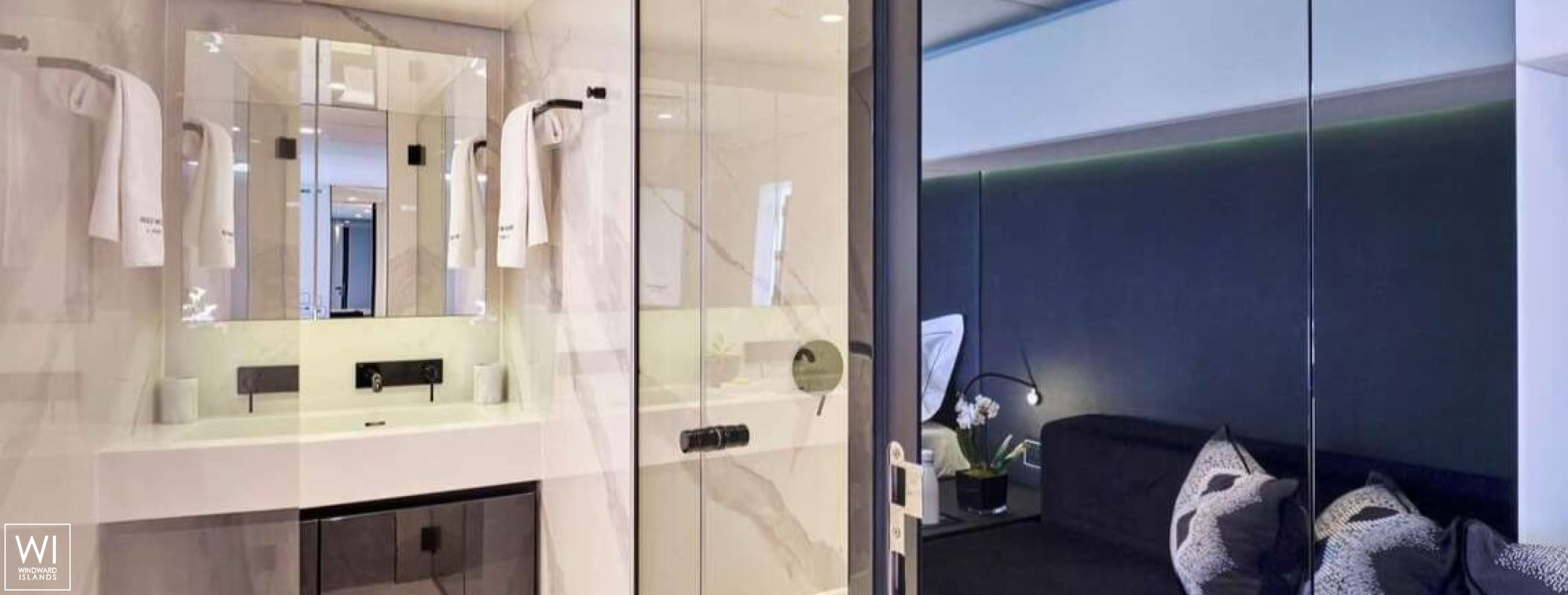 ABOVE & BEYOND (ex ABOVE ) Sunreef Yachts Sail 80' Interior 19