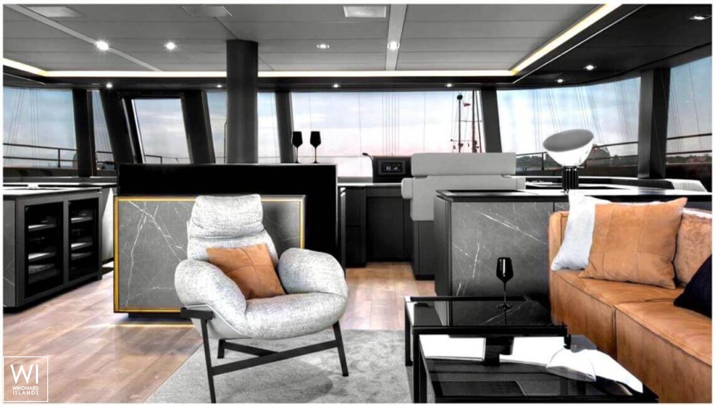 GRAYONE  Sunreef Yachts Sail 80' Interior 25