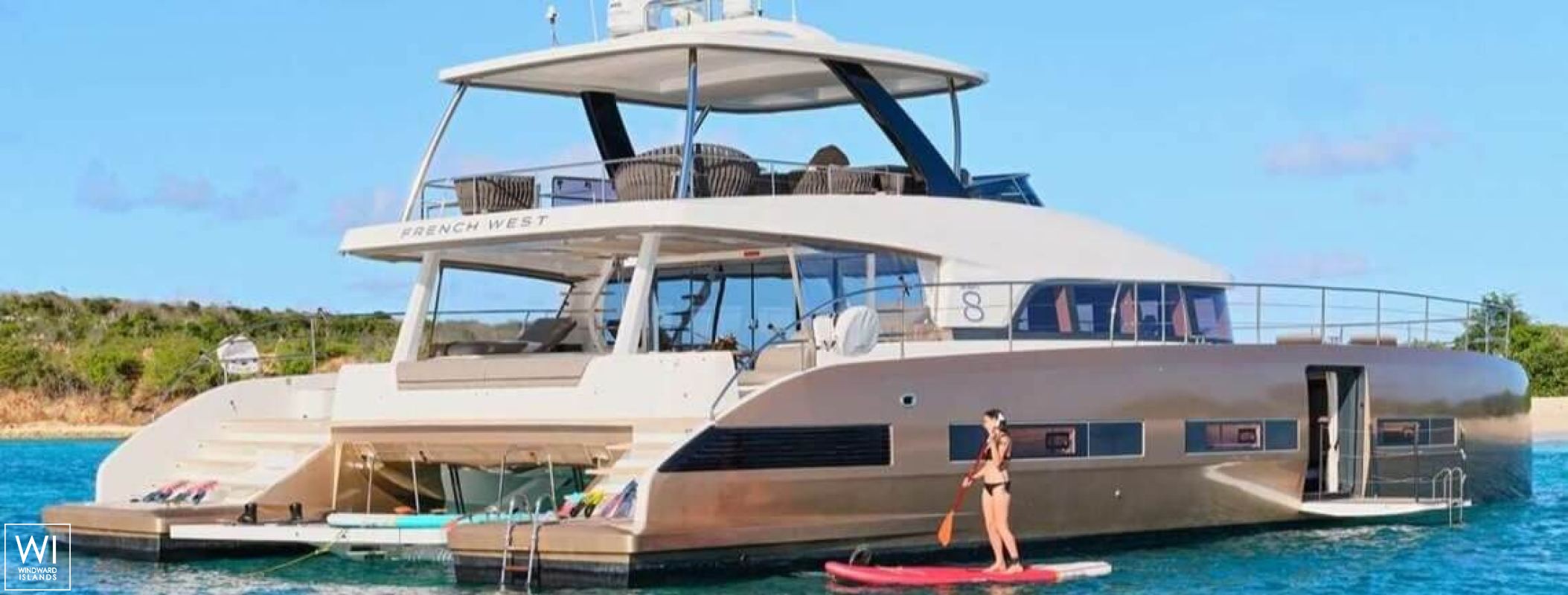 Frenchwest  Lagoon Catamaran Power 78 Exterior 2