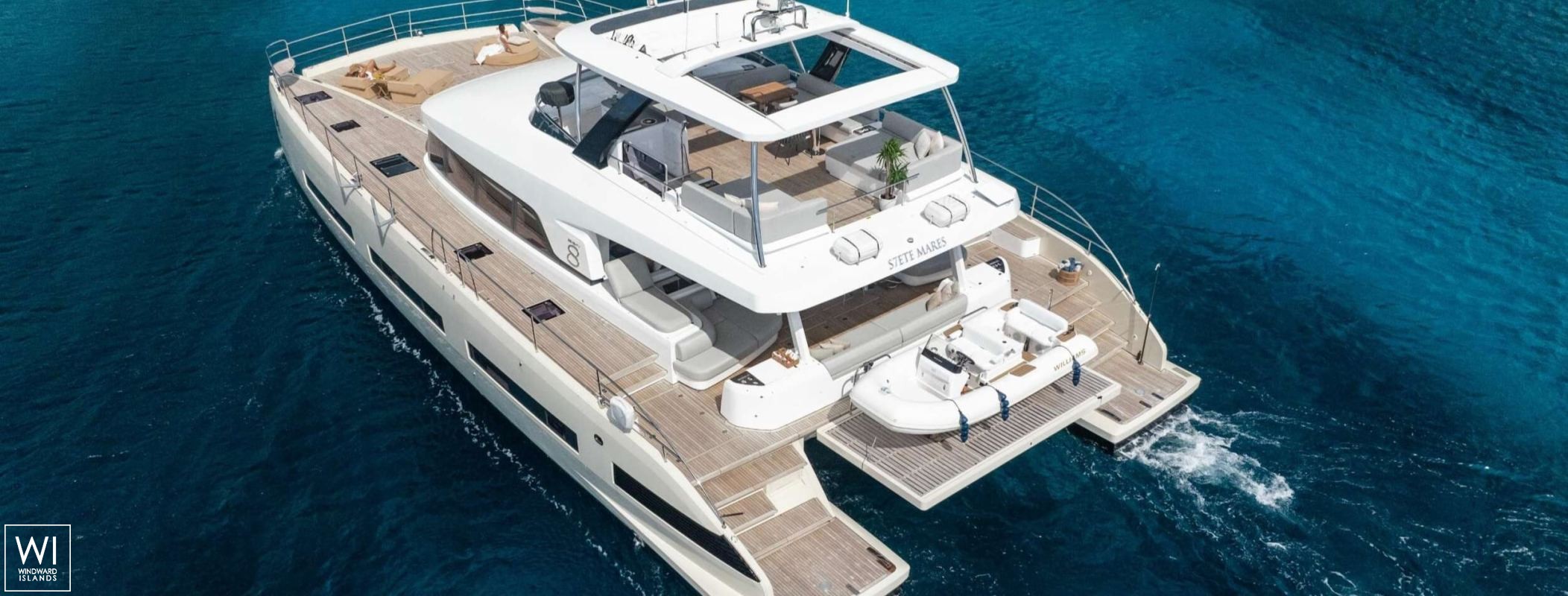 SIETE MARES  Lagoon Catamaran Power 78 Exterior 4
