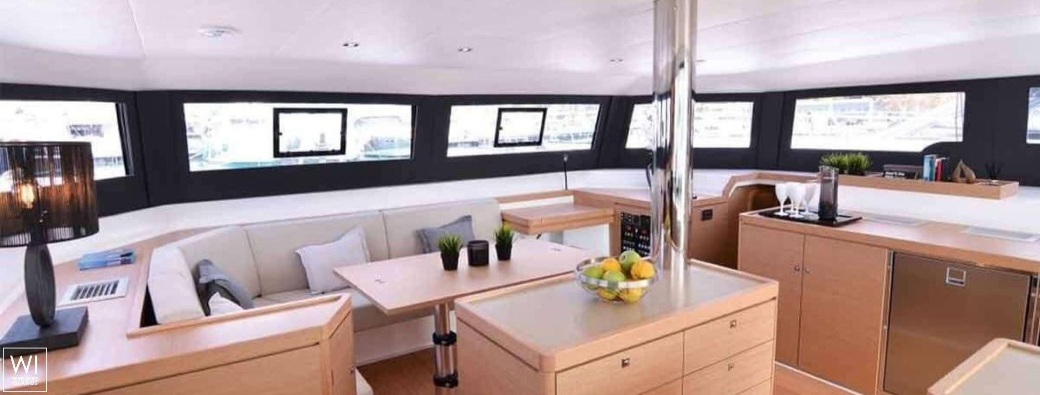 JOVY  Dufour Yachts Catamaran 48 Interior 1