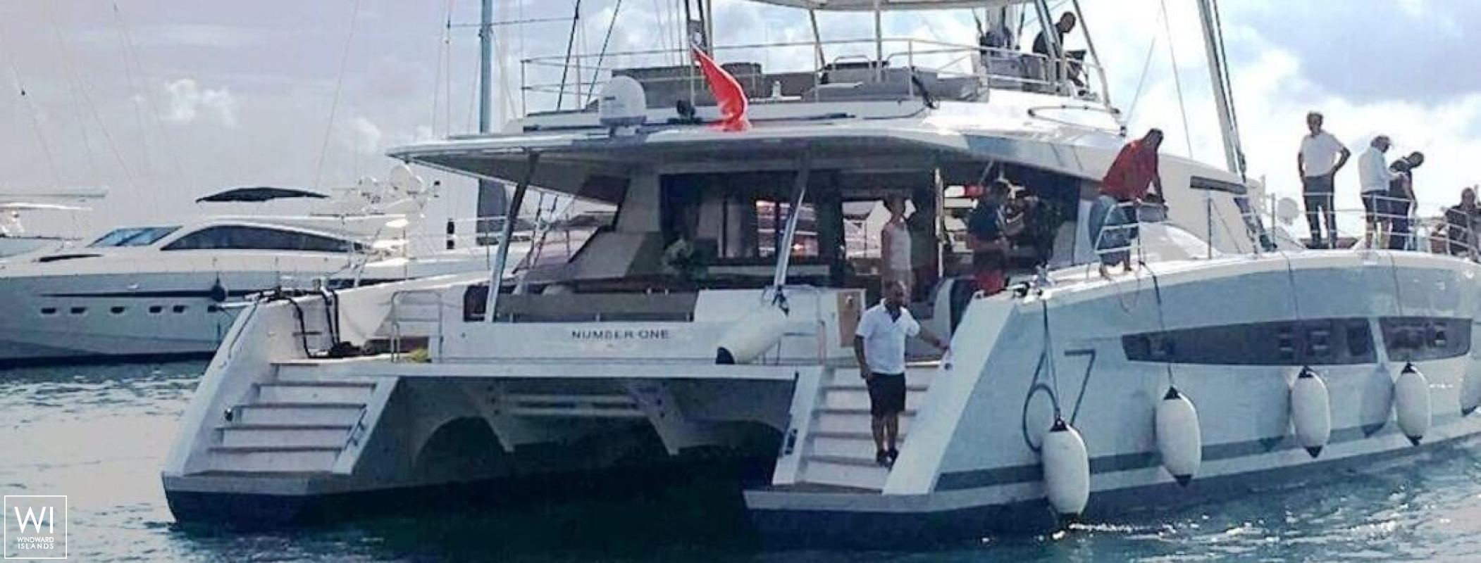 AETHER (ex NUMBER ONE) Fountaine Pajot Alegria 67 Exterior 5