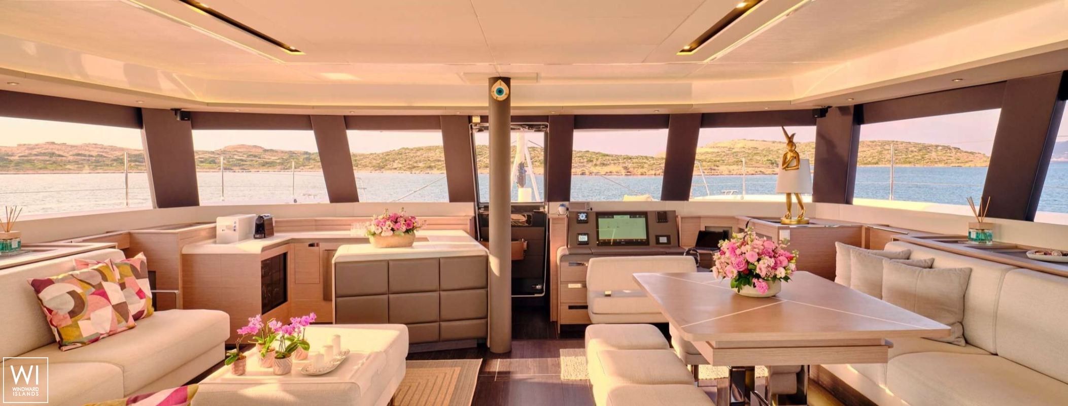 Alegria 67 Fountaine Pajot Interior 15