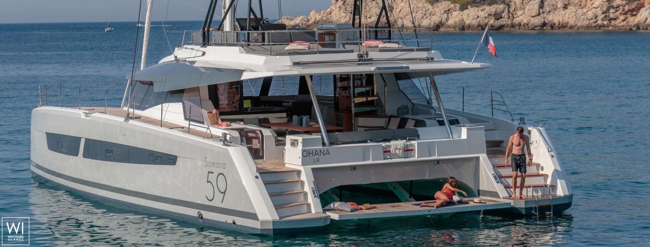 KRAZY KAT  Fountaine Pajot Samana 59 Exterior 4