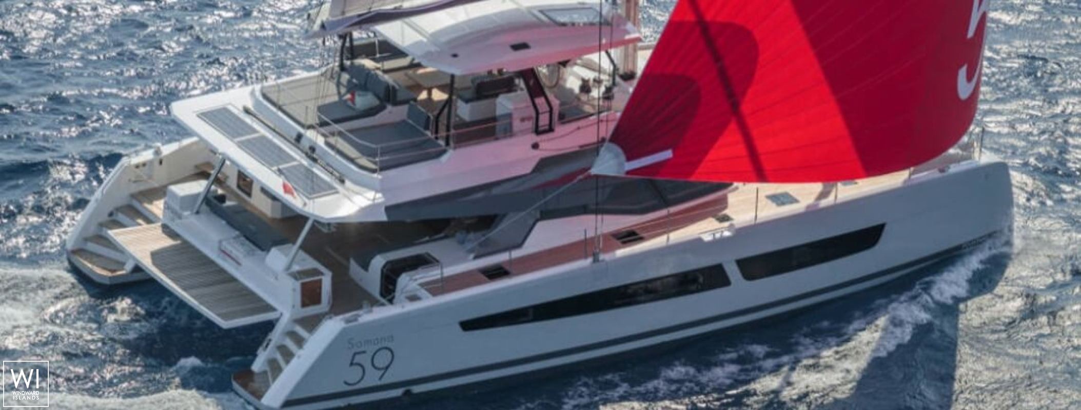 Kalista II  Fountaine Pajot Samana 59 Exterior 2