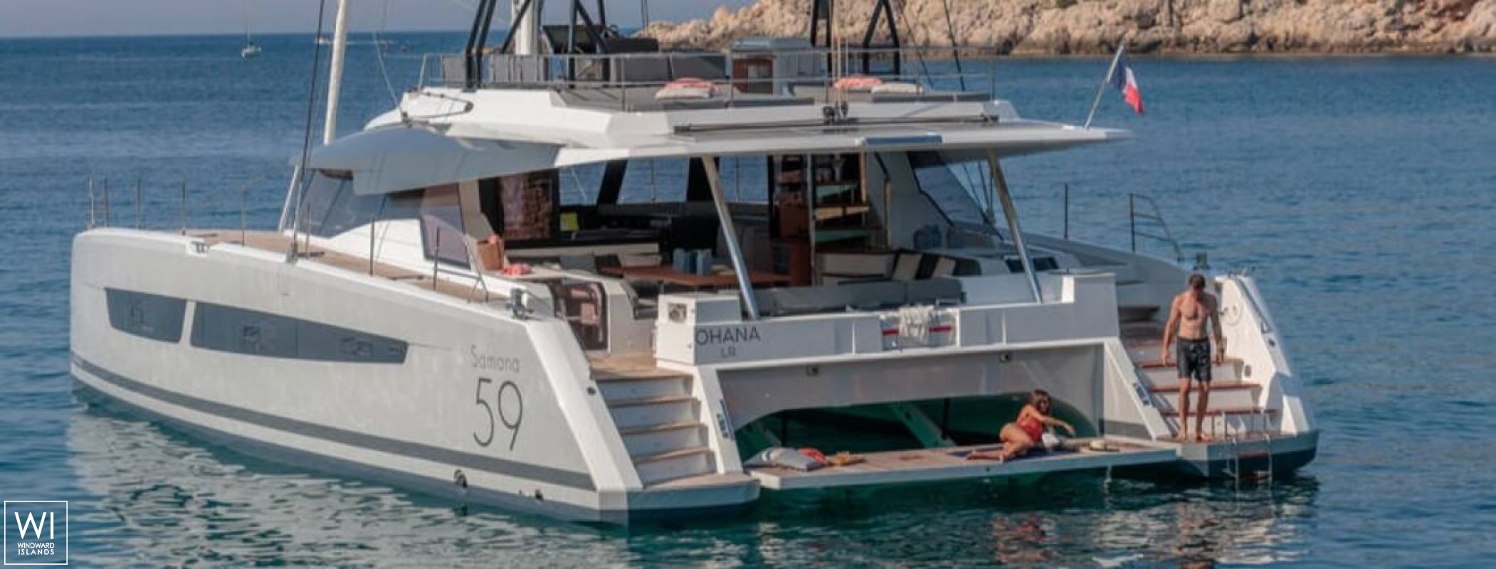 Kalista II  Fountaine Pajot Samana 59 Exterior 5