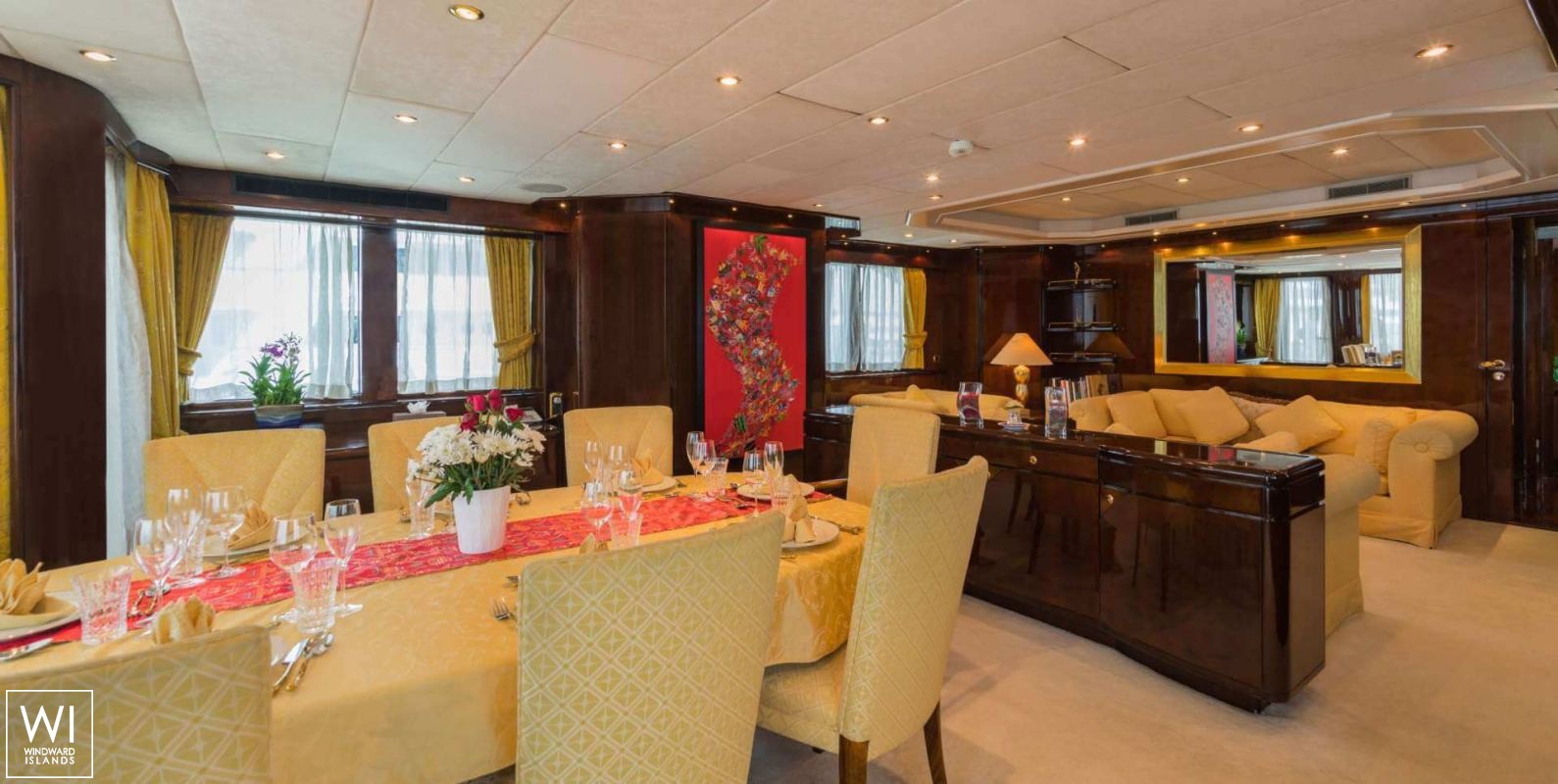 XANADU of LONDON  Moonen 34m Yacht Interior 8