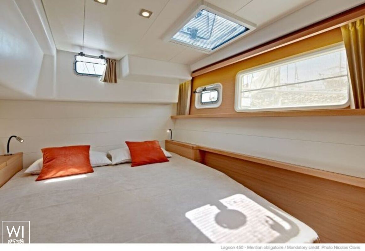 Lagoon 450S cabins