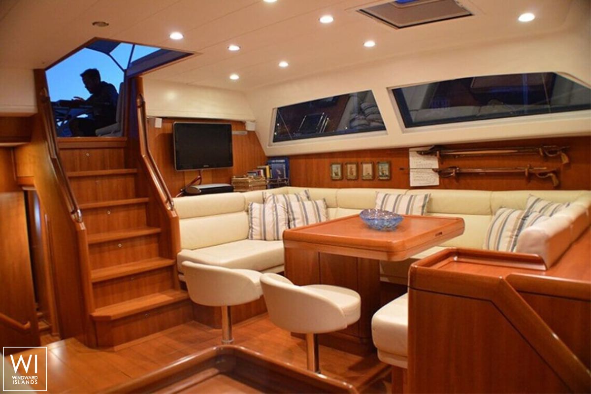 Terra di Mezza III  Solaris Sail 72 Interior 15