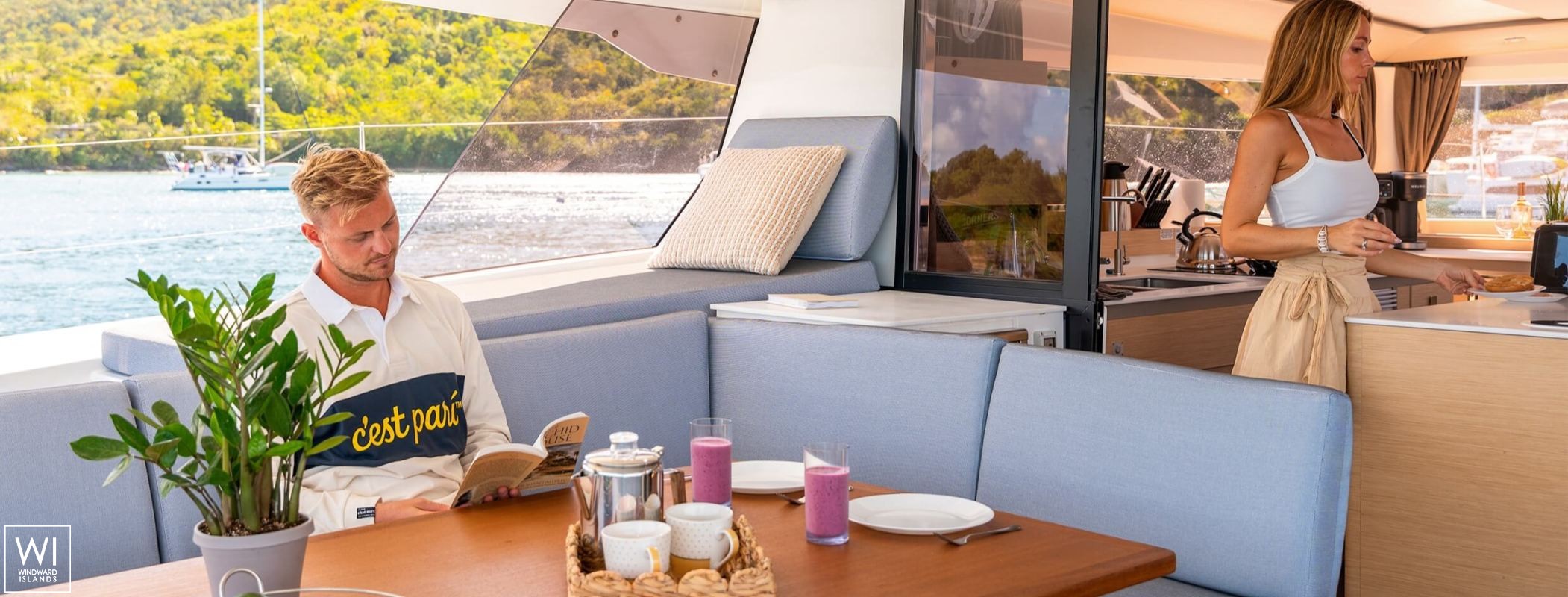 FP 51 Fountaine Pajot Interior 5