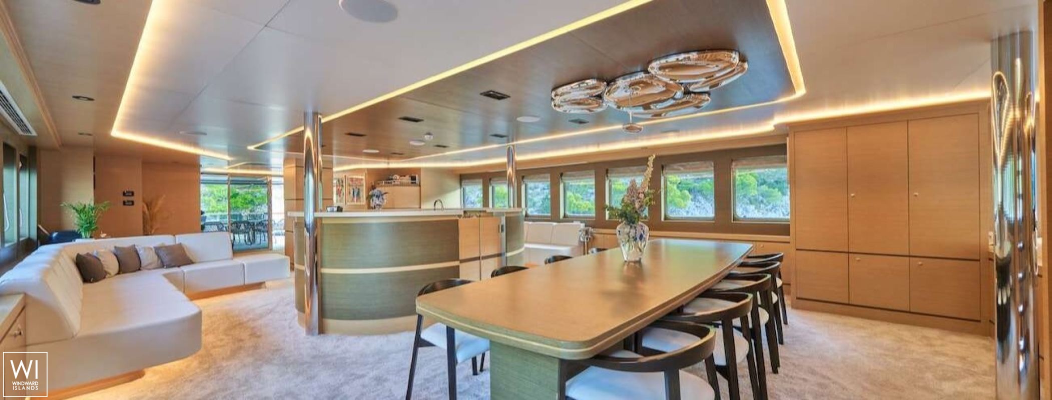 Omnia (ex Aiaxaia) Brodosplit d.d  Sailing Yacht Interior 1