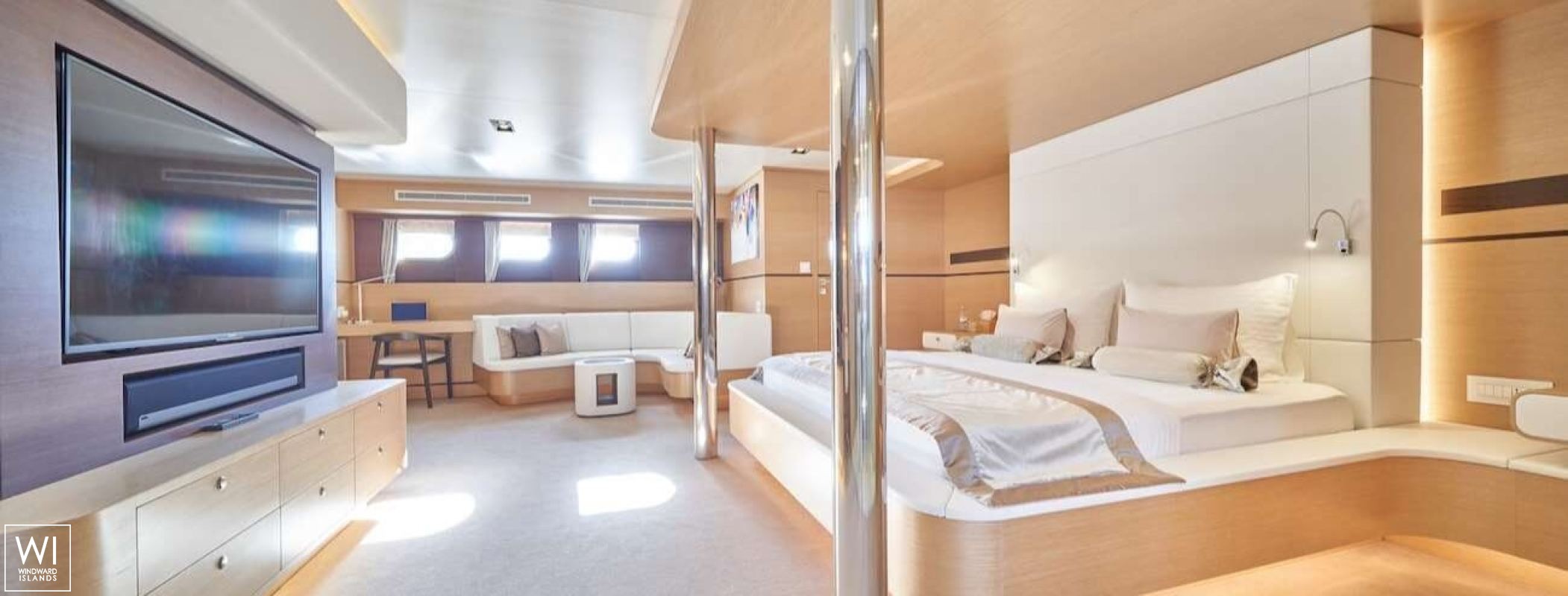 Omnia (ex Aiaxaia) Brodosplit d.d  Sailing Yacht Interior 1