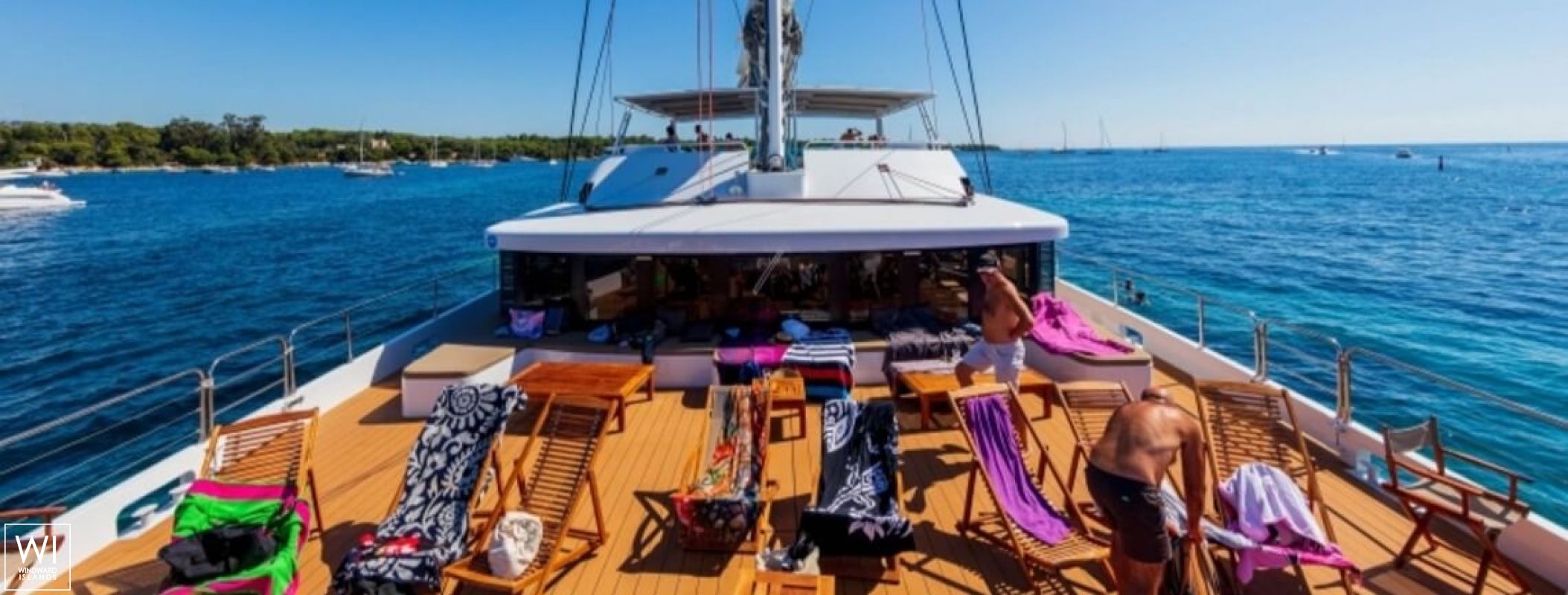 RIVAGE CROISIÈRE II   Catamaran 25m Exterior 7