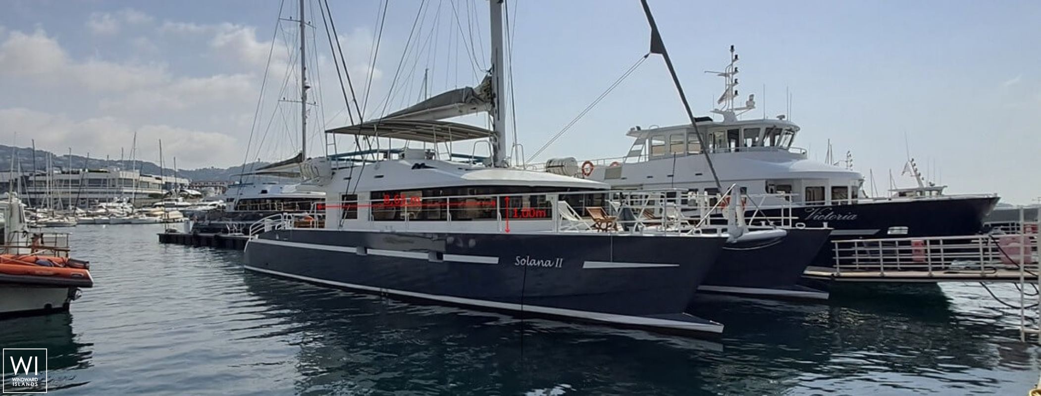 SOLANA II  TMI Catamaran 20m Exterior 10