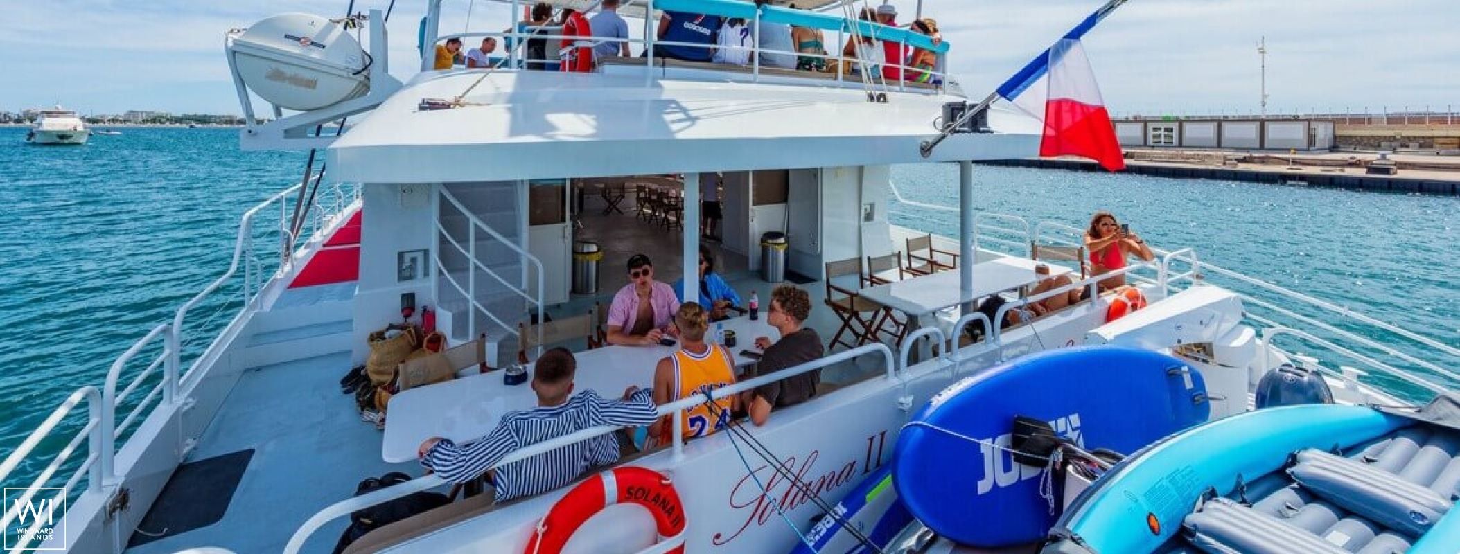 SOLANA II  TMI Catamaran 20m Exterior 8