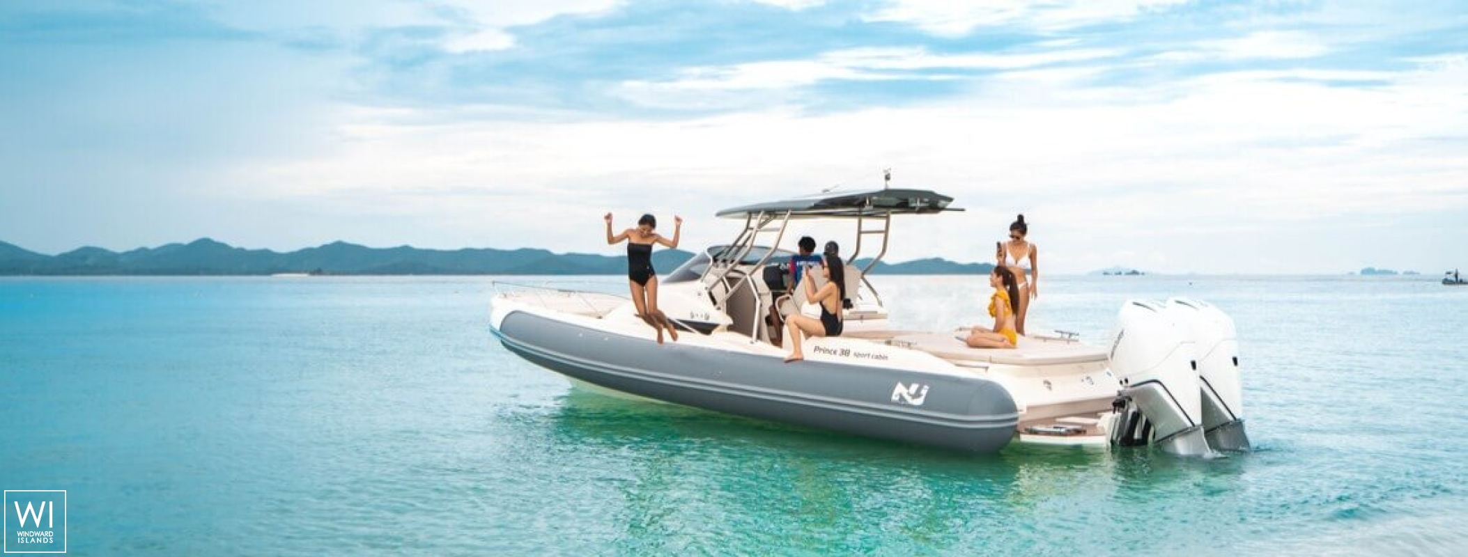 tiger lily  Nuova Jolly Motorboat Prince 38 Sports Exterior 10