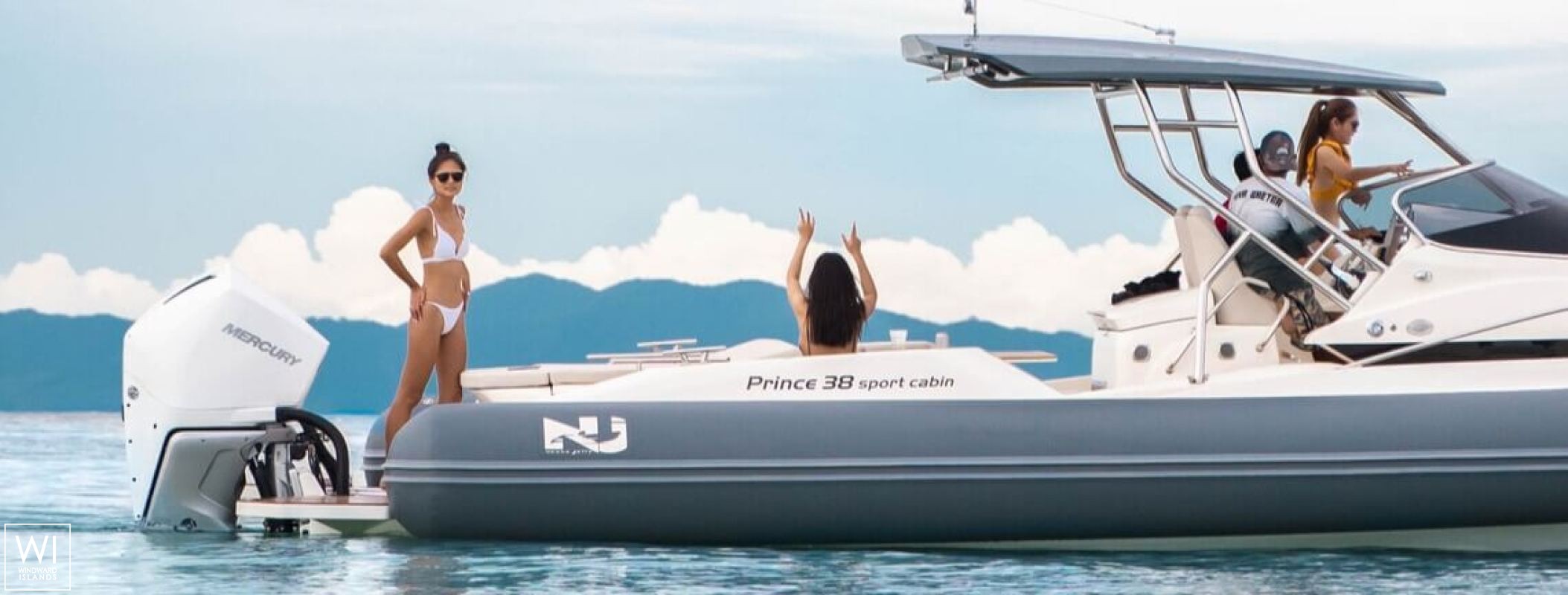 tiger lily  Nuova Jolly Motorboat Prince 38 Sports Exterior 3