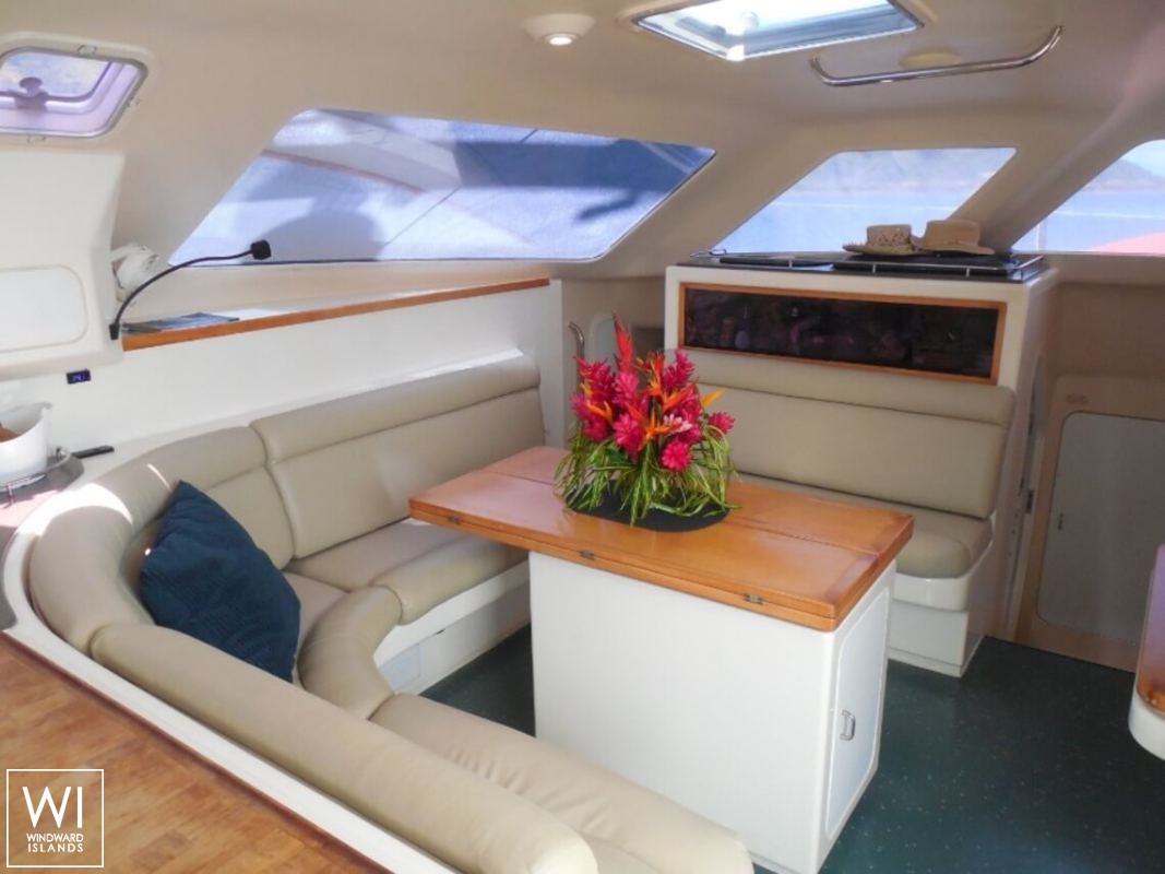 Quixotic  Voyage Catamaran Voyage 430 Interior 13