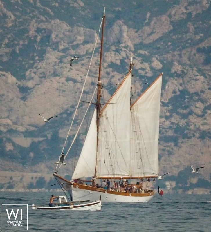 Le don du vent  Burmeistewerf  Ketch Aurique 24m Exterior 1