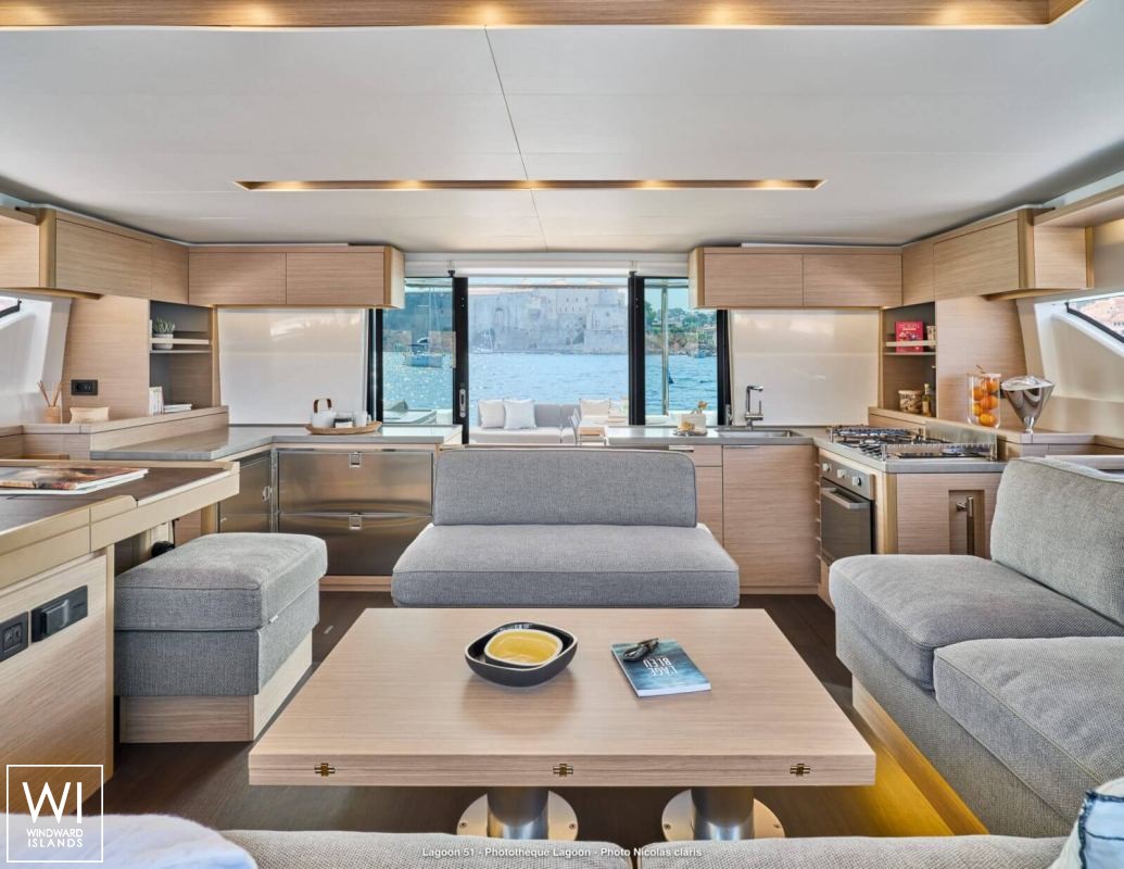 Lagoon 51 Lagoon Catamaran Interior 4