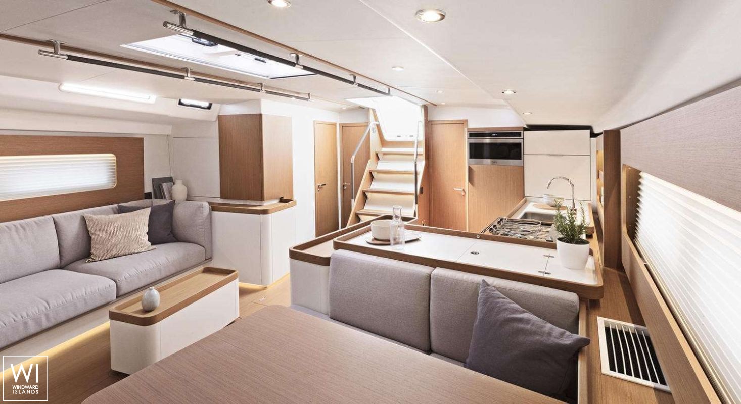 ON Y VA  Beneteau First 53 Interior 5