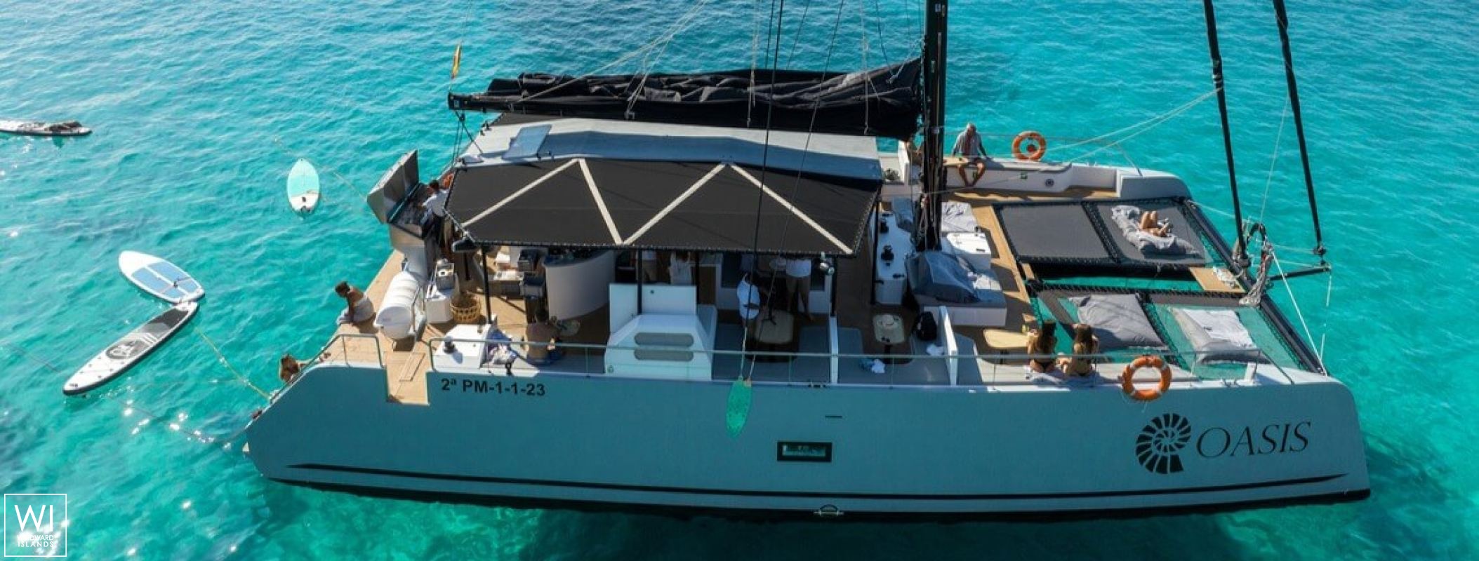 Oasis II   Catamaran 60 Exterior 2