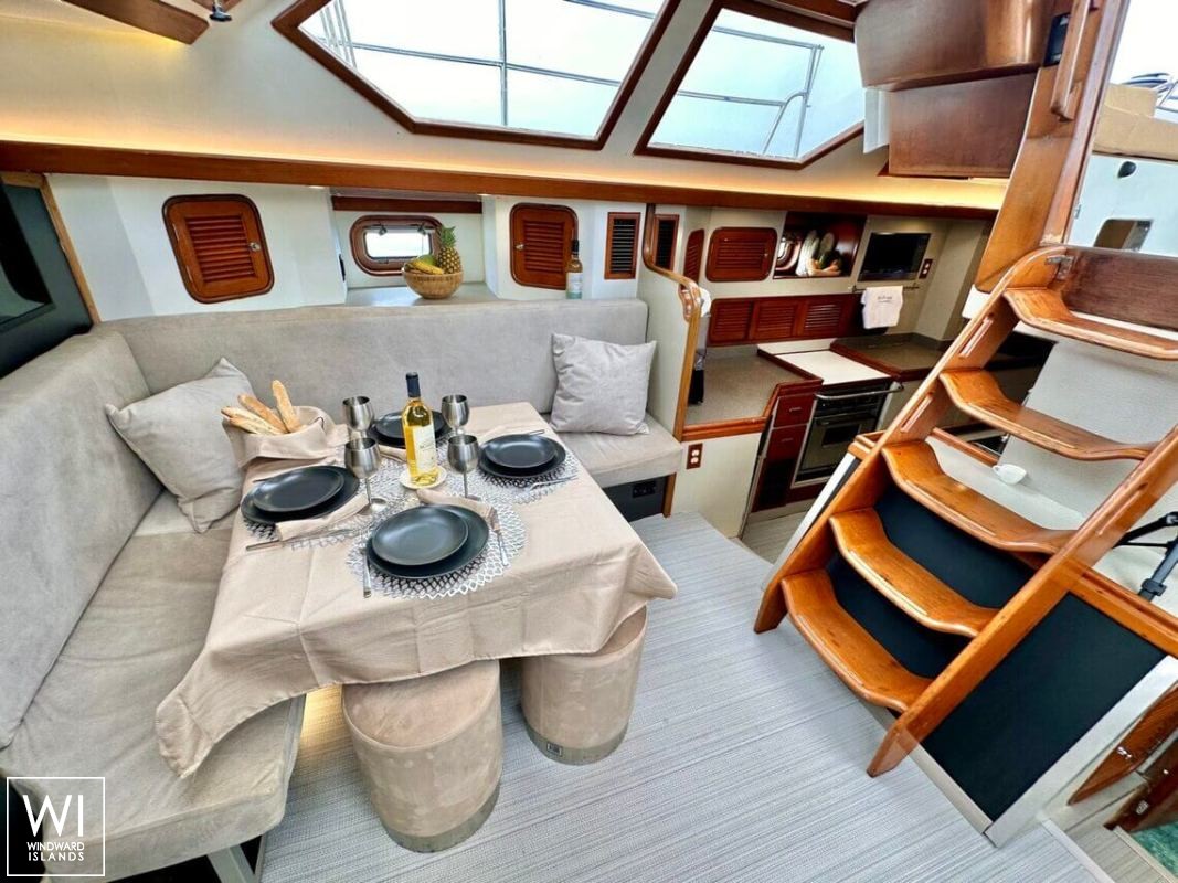 Blue Rhapsody  Ta Yang Yacht 58 Interior 1